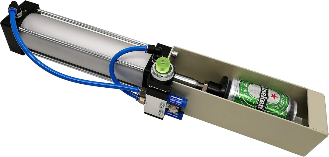 Druckluftzylinder-Dosenzerkleinerer, robust, effizient, für Limonadenbier, umweltfreundliches Recycl