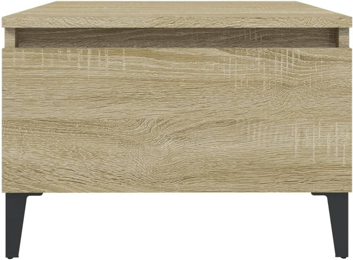 FIRBNUS Beistelltisch Sonoma-Eiche Beistelltisch Couch Beistelltisch Schmal Beistelltisch Holz Beist