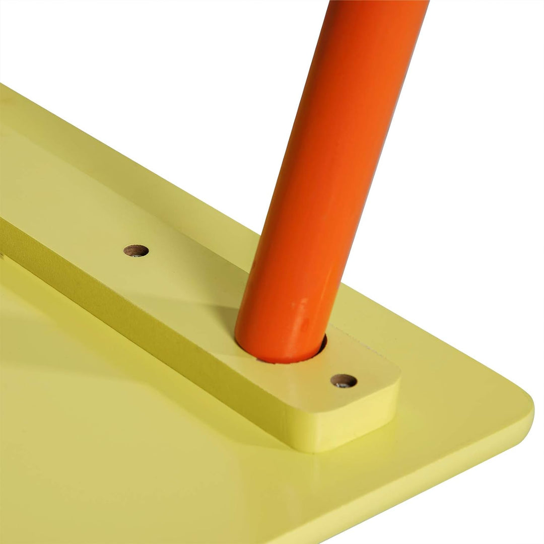 WOLTU Kindertisch mit 2 Stühle, Tisch und Stuhl Sets, Massivholz Beinen, abgerundete Ecken, Sitzgrup