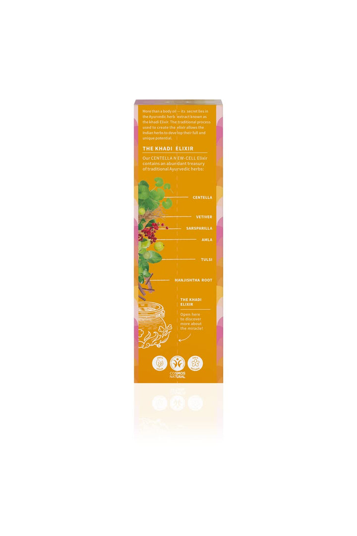 khadi CENTELLA NEW-CELL Ayurvedisches Elixier Skin & Soul Oil, Haut- & Körper-Öl, Vertraue in die In