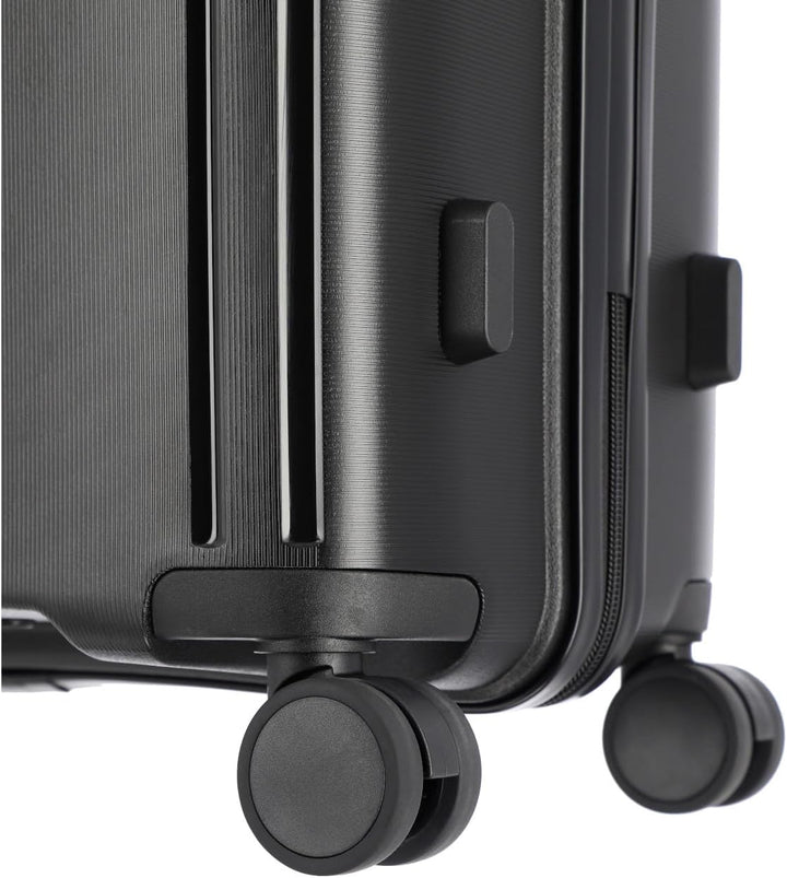 Travelite Vaka - 4-Rollen-Trolley 75 cm L black Schwarz, Schwarz