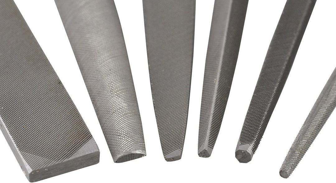 Bahco 1-476-04-3-2 Feilensatz, Hieb 3, 6-teilig 1 Originalverpackung, 1 Originalverpackung