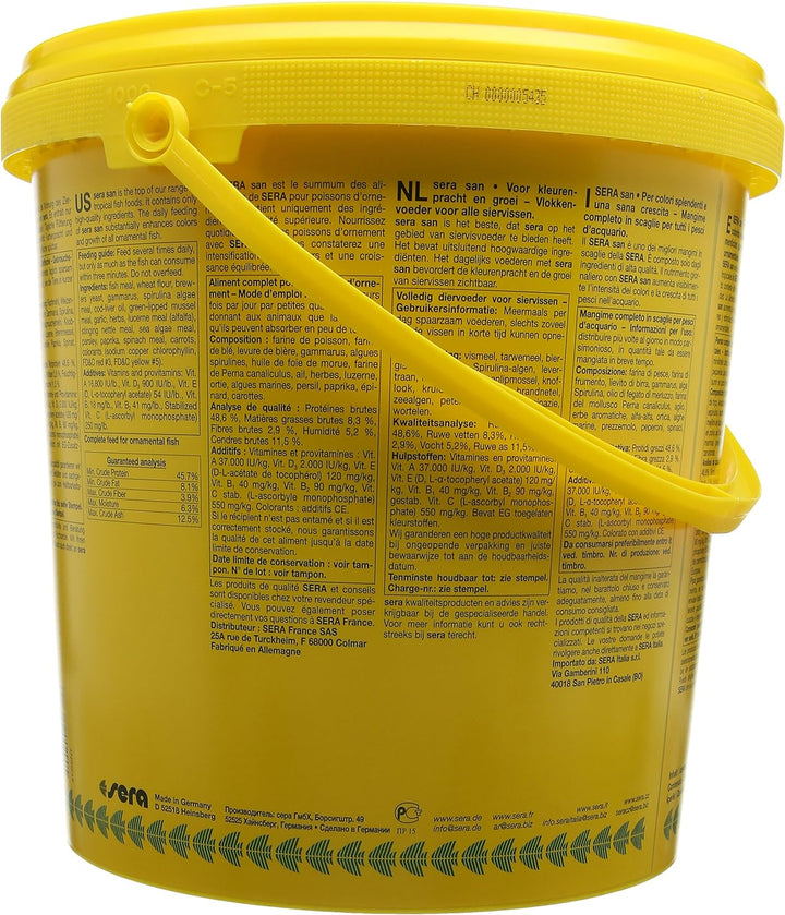 sera San 2 kg, 1er Pack (1 x 2 kg), 10 ltr., 43270