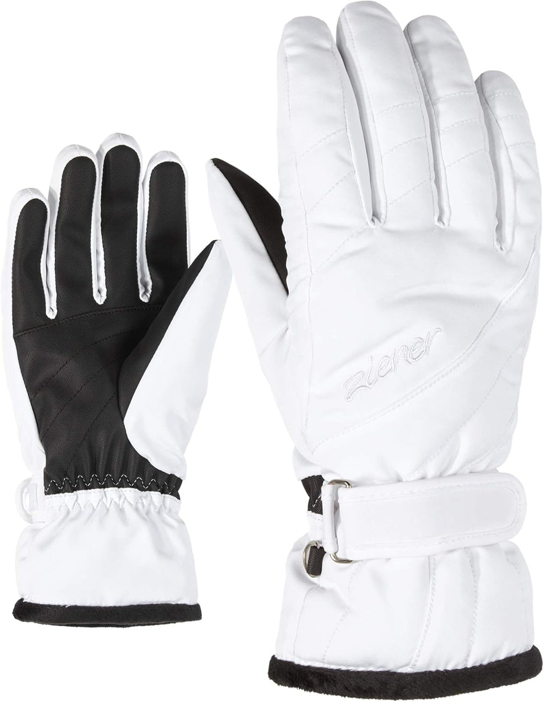Ziener Damen Kileni Pr Lady Glove Ski-Handschuhe/Wintersport 6.5 Weiss, 6.5 Weiss