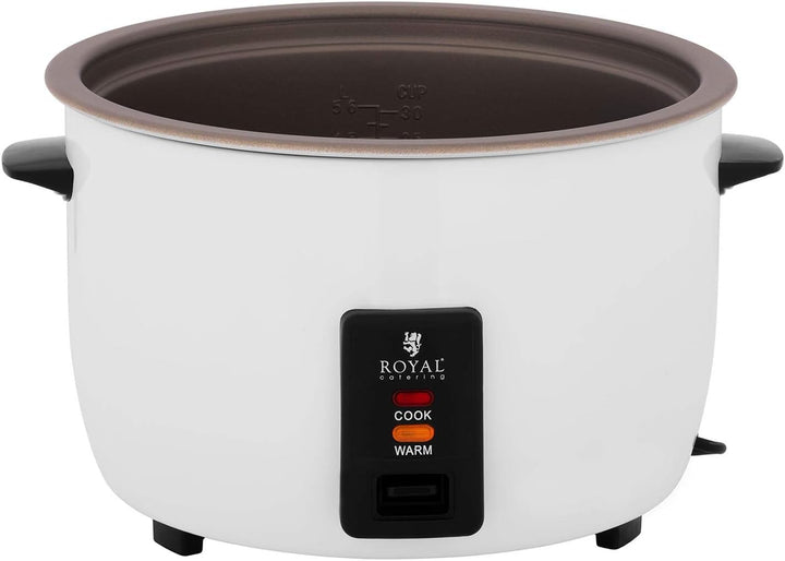 Royal Catering RCRK-10L Gastro Reiskocher Elektrisch Dampfkocher Reiskochtopf Gemüsegarer 10 L 1.550