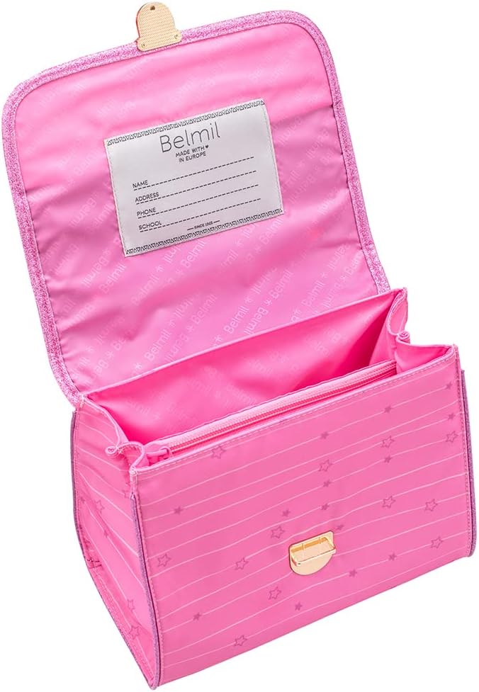Belmil Premium Petite Kindergarten Schultertaschen Umhängetasche für Mädchen (305-51/P) Candy, Candy