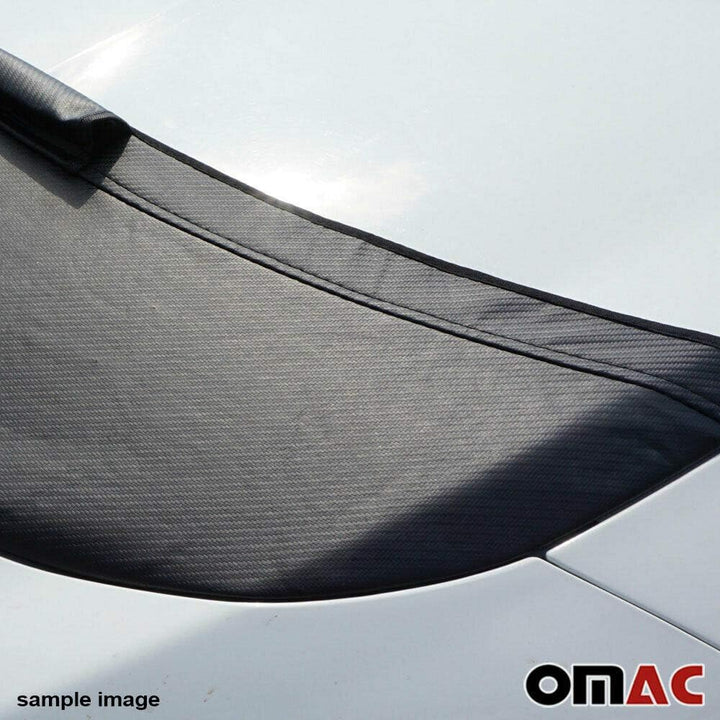 Haubenbra Steinschlagschutz Bonnet Bra kompatibel mit Audi A6 C7 2011-2018 Carbon Halb Halb Carbon E