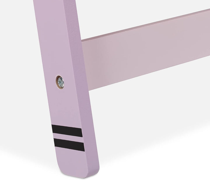 Relaxdays Kindertafel, 2 in 1, mit Papierrolle, Malen, Zeichnen, Kreidetafel Kinder, freistehend, HB