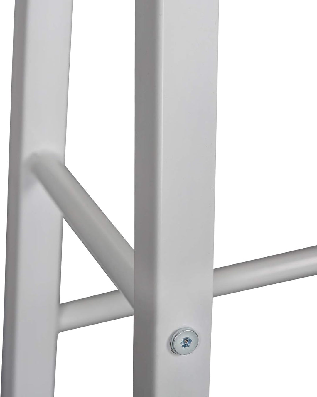 WOLTU 4X Barhocker Bistrohocker Tresenhocker Barstuhl, Gestell aus stabilem Stahl, Stizfläche aus MD