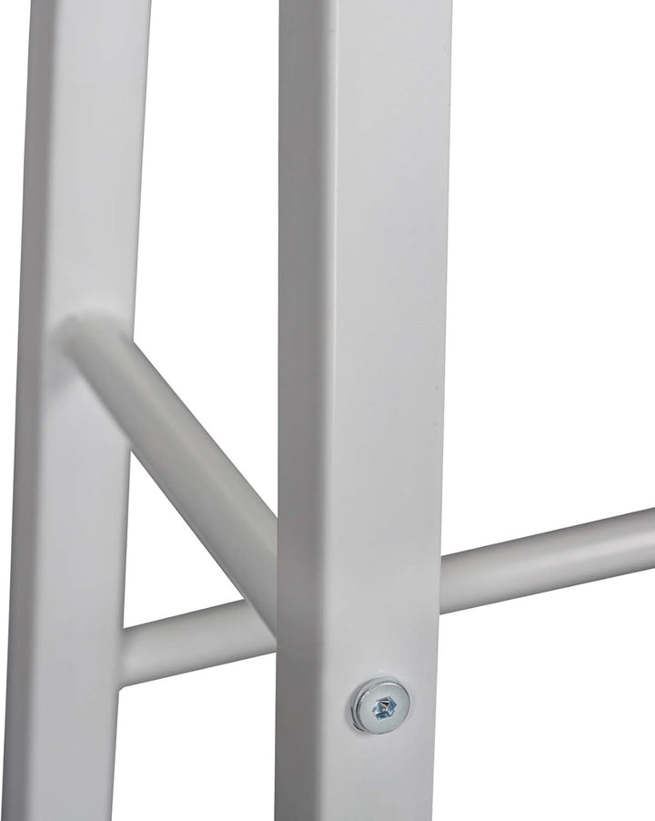 WOLTU 4X Barhocker Bistrohocker Tresenhocker Barstuhl, Gestell aus stabilem Stahl, Stizfläche aus MD