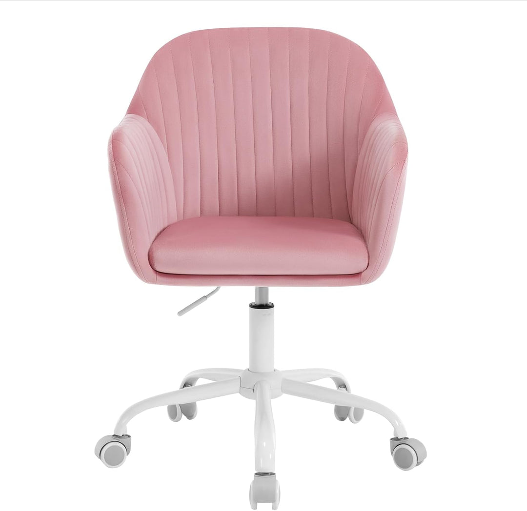 WOLTU Schreibtischstuhl, Bürostuhl ergonomisch, Homeoffice Stuhl höhenverstellbar, Schminkstuhl mit