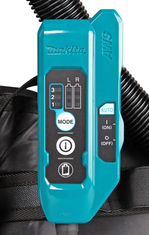 Makita VC012GZ01, Bürstenloser Rucksack-Staubsauger, blau