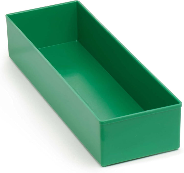 Einsatzboxen 63 mm G3 geeignet als Bosch L-BOXX Einlage | 2 Stück dunkelgrün B312 x T104 x H63 mm |