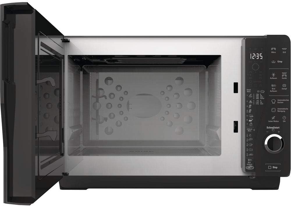 Bauknecht ExtraSpace Crisp MW 427 SL/Kombination Grill und Mikrowelle/Maximale Flexibilität-Ohne Dre