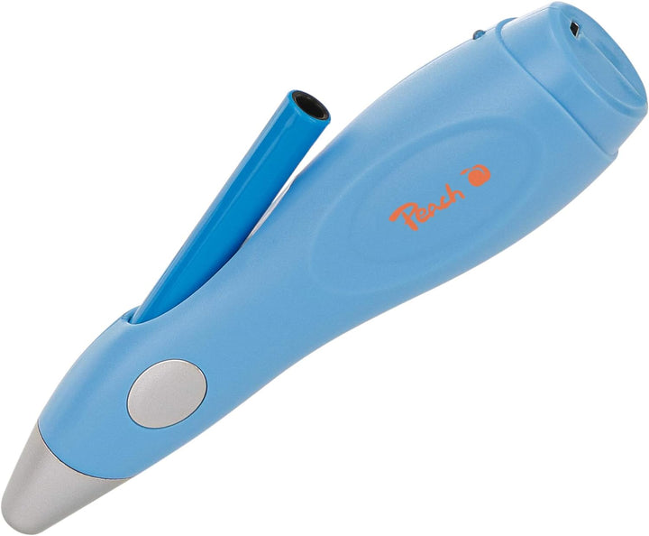 Peach elektrischer Airbrush Stift - 12 Farben - inkl. mehr als 70 Vorlagen - PO150, Blau, Airbrush S
