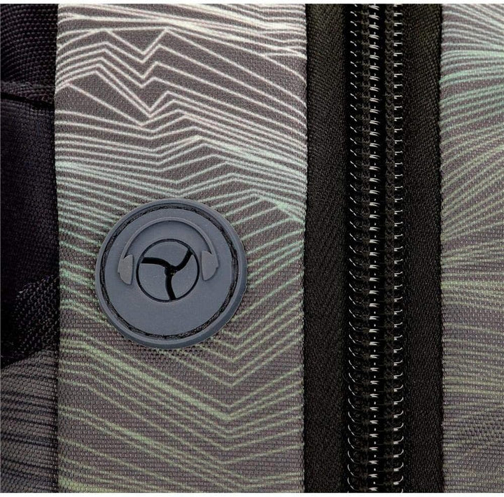 Enso Graffiti Doppelfach-Rucksack An Trolley anpassbar Mehrfarbig 32x44x17 cms Polyester 20.13L Adap