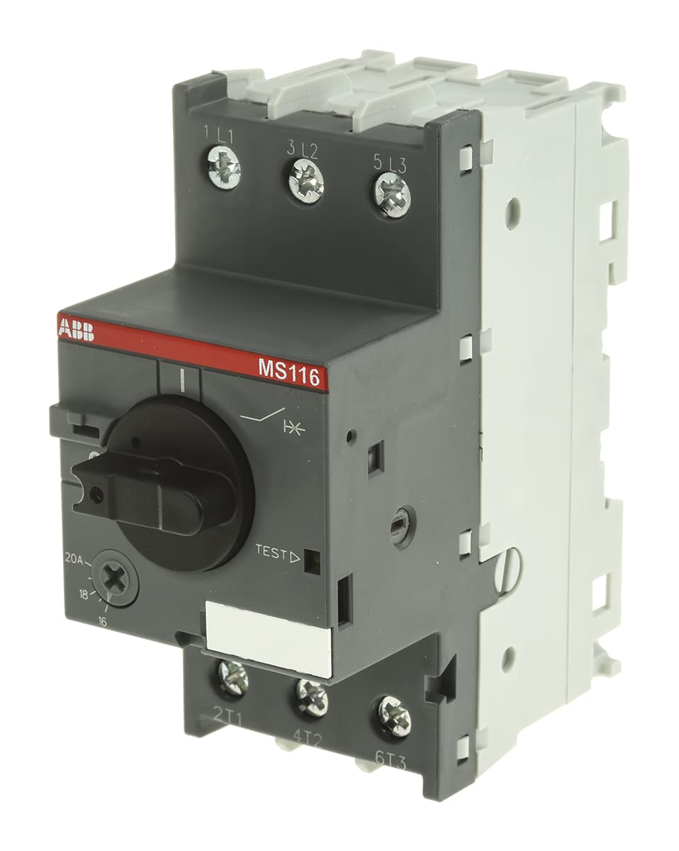 ABB Motorschutzschalter, 16 → 20 A 690 V ac 97.8mm x 45mm