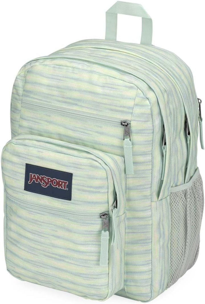 JanSport BIG STUDENT Grosser Rucksack, 15 inch -Laptopfach 70s Space Dye Fresh Mint, 70s Space Dye F
