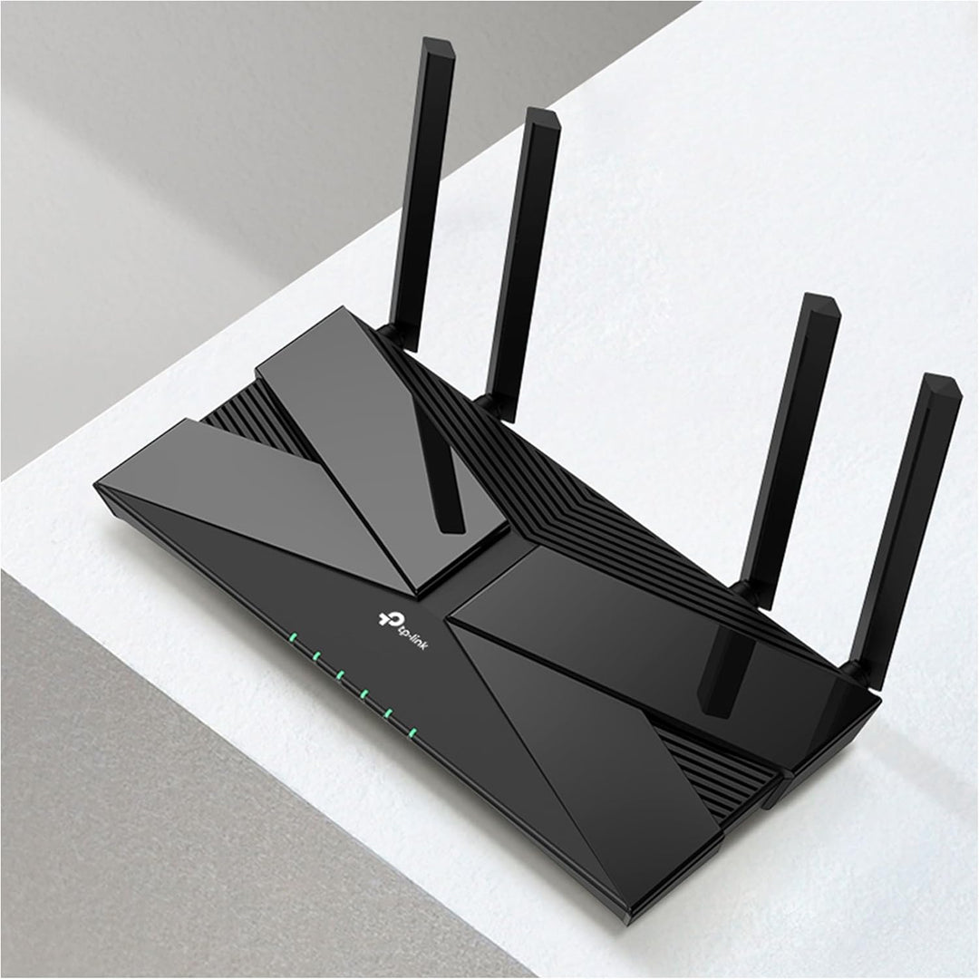 TP-Link Archer AX23 AX1800 Dual-Band Wi-Fi 6 Router (1201 Mbit/s 5 GHz, 574 Mbit/s 2,4 GHz, 4 × Giga