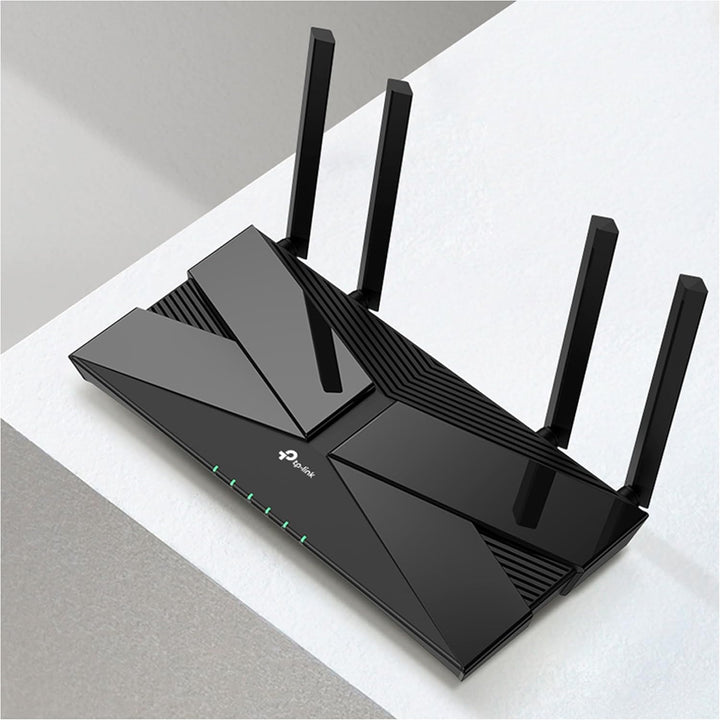 TP-Link Archer AX23 AX1800 Dual-Band Wi-Fi 6 Router (1201 Mbit/s 5 GHz, 574 Mbit/s 2,4 GHz, 4 × Giga