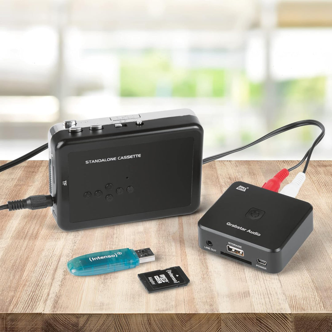 dnt Audio-Digitalisierer Grabstar Audio, Konvertieren Sie Ihre analogen Aufnahmen ins digitale MP3-F