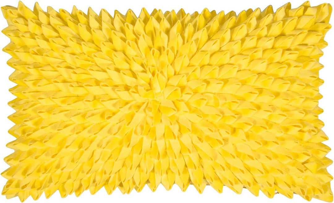 PAD - Sentiment - Kissenhülle - Polyester - Velour-Optik - Yellow - 30 x 50cm - Lieferung erfolgt OH