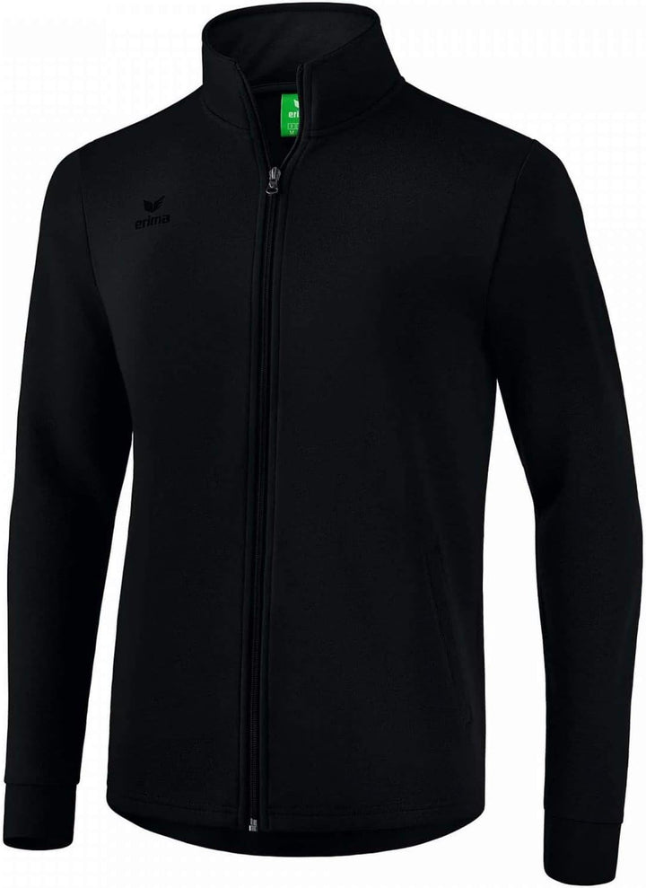 Erima Basic Sweatjacke XXL Schwarz, XXL Schwarz
