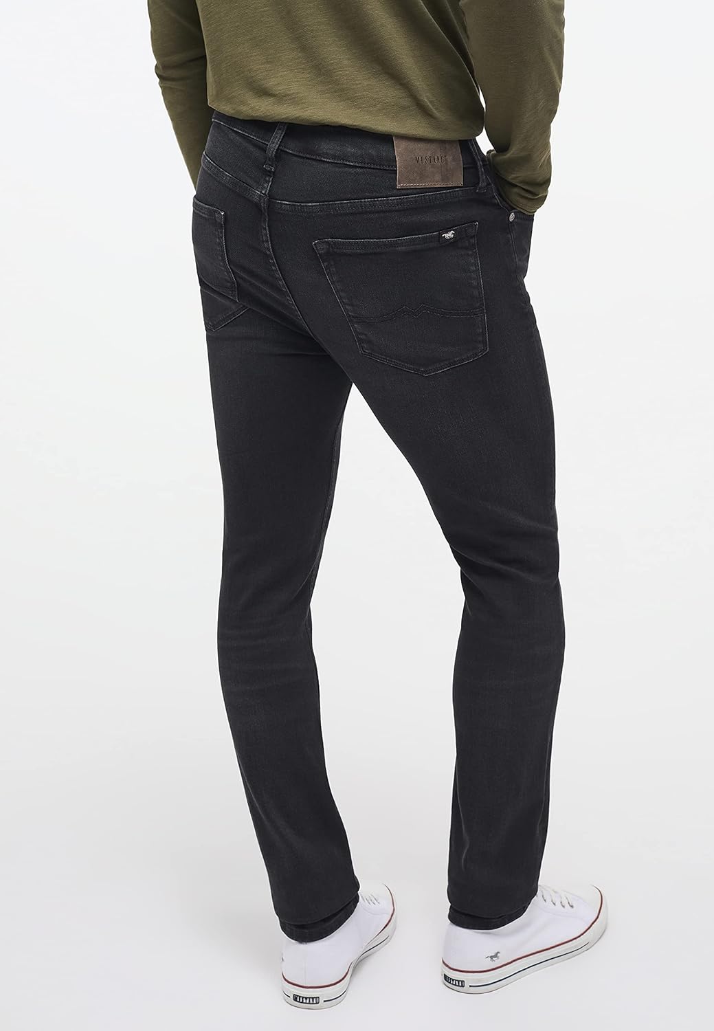 MUSTANG Herren Jeans Hose Style Frisco 36W / 34L Schwarz, 36W / 34L Schwarz