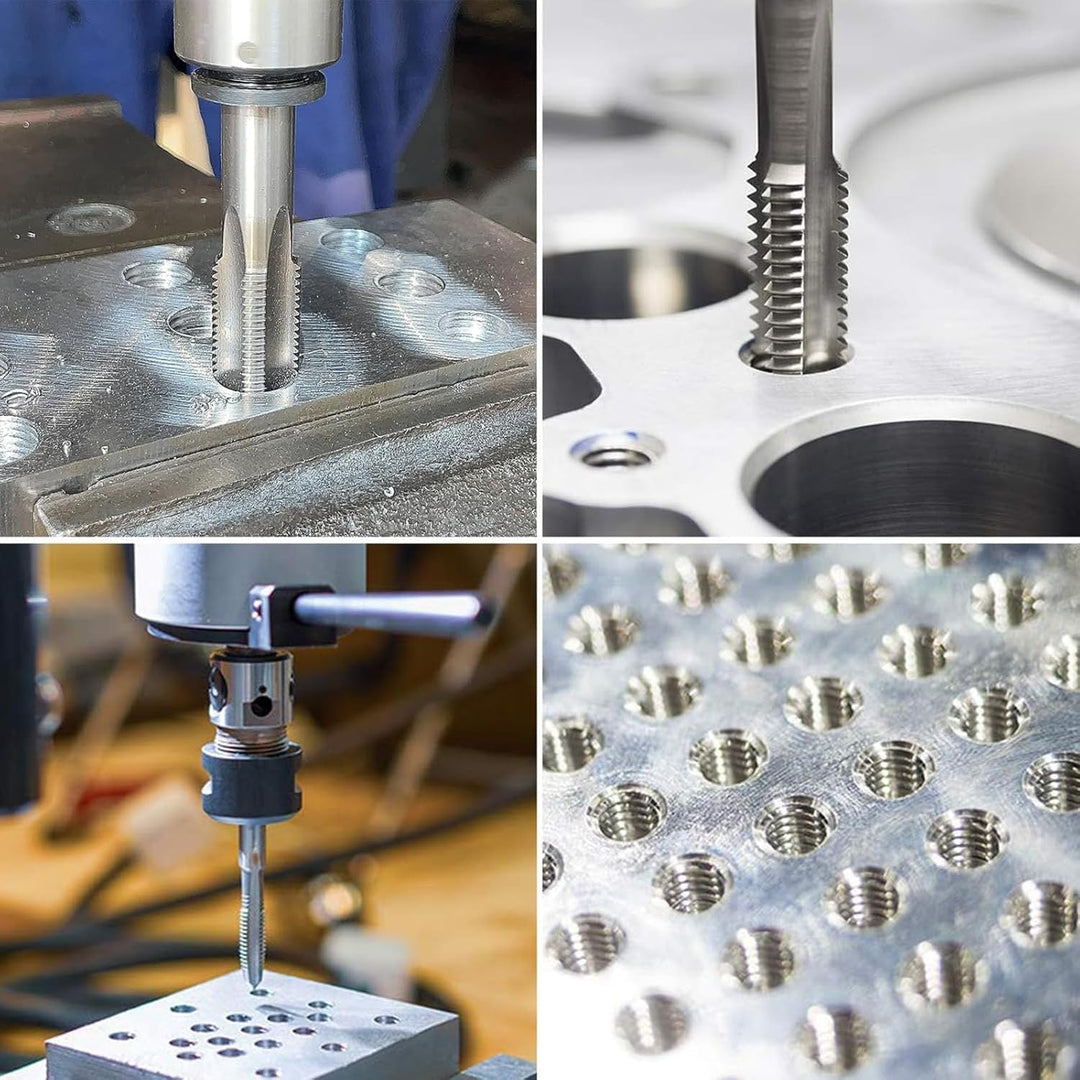 BIGP Gewindebohrer M16 X 1.5, Metrisch Gewindeschneid und Gewindeschneideisen, HSS Gewindebohrer und