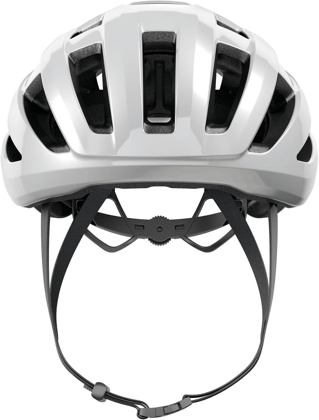 ABUS Rennradhelm PowerDome - leichter Fahrradhelm mit cleverem Belüftungssystem und aerodynamischem