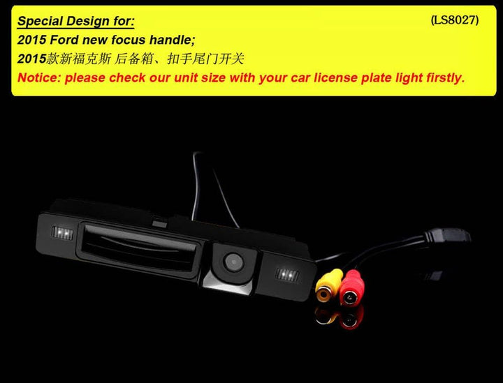 Navinio Wasserdicht umkehrbare Fahrzeug-spezifische Griffleiste Kamera integriert in Koffergriff Rüc