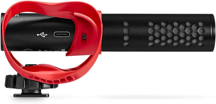 Rode Videomic Go II Helix Kamera/USB-Richtmikrofon mit keepdrum Boompole, Videomic Go II Helix + mk3