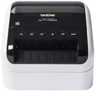 Brother QL-1110NWB USB 2.0/WiFi & Ethernet Nordic Version Label, QL1110NWBZW1 (Ethernet Nordic Versi