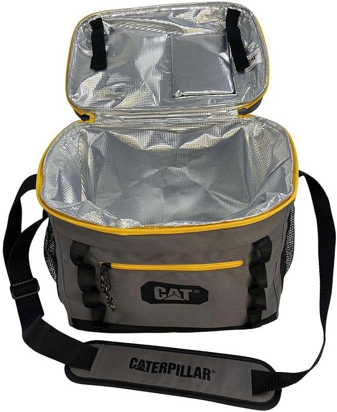 Cat Caterpillar Kühltasche, 22,5 l, tragbar, für Baustellen, Camping, Strand
