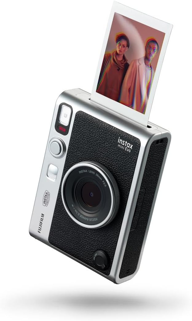 INSTAX Mini EVO Black (USB-C) Kamera Schwarz, Kamera Schwarz
