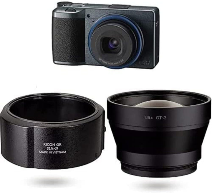 Ricoh GR IIIx Urban Edition, Digitale Kompaktkamera mit 24MP APS-C CMOS Sensor + GA-2 [Kompatible Mo