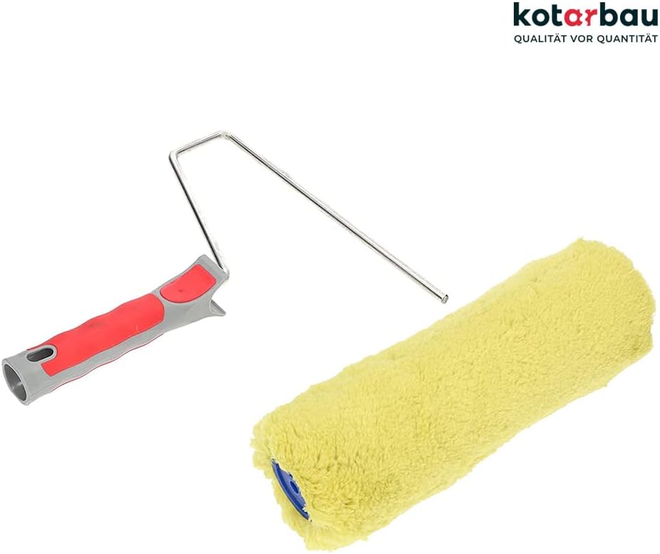 KOTARBAU® 6er Set Farbwalze 250 mm Syntex zum Auftragen Wasserfarben