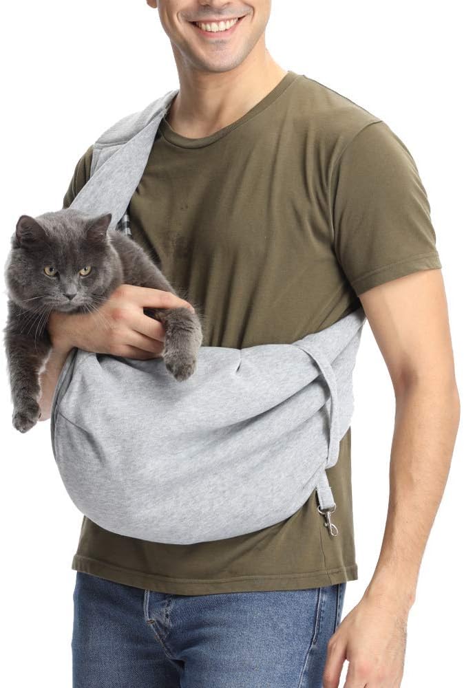 CUBY Tragetücher Hunde Kleine Hunde Katze Sling Pet Tragetuch Single Schulter Pet Bag für Reisen hun
