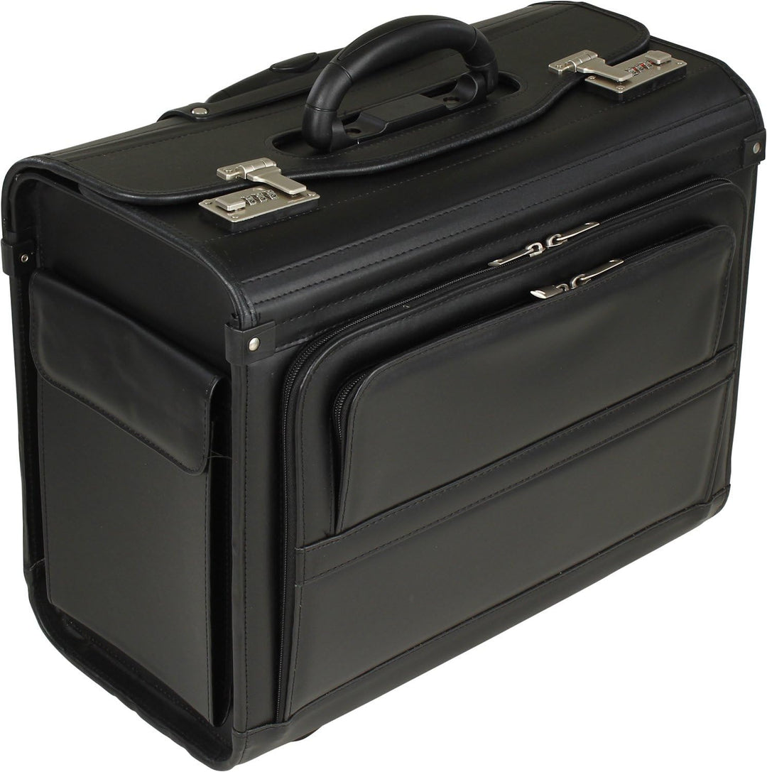 Bowatex Pilotentrolley Aktentrolley Aktenkoffer Pilotenkoffer Trolley 46x37x23cm