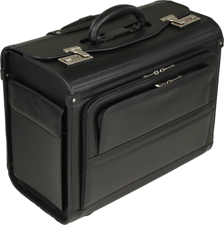 Bowatex Pilotentrolley Aktentrolley Aktenkoffer Pilotenkoffer Trolley 46x37x23cm