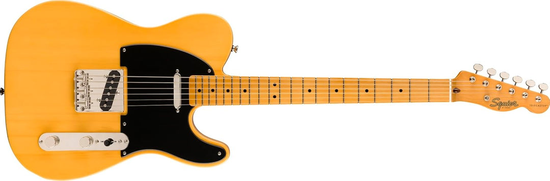 Squier by Fender Classic Vibe '50s Telecaster mit Ahorngriffbrett, Butterscotch Blonde, Standardgrös