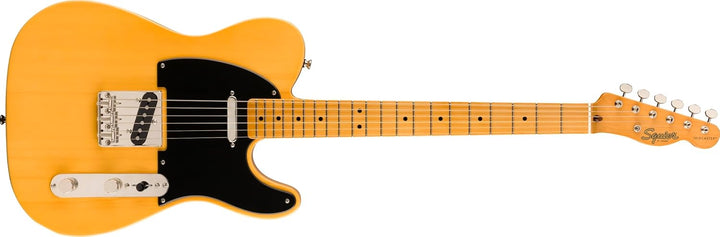 Squier by Fender Classic Vibe '50s Telecaster mit Ahorngriffbrett, Butterscotch Blonde, Standardgrös