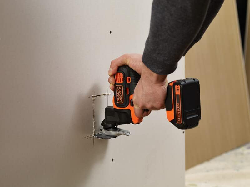 Black+Decker Multievo Oszillier-Kopf (Multifunktionswerkzeug-Zubehör, werkzeugloser SuperLok-Zubehör