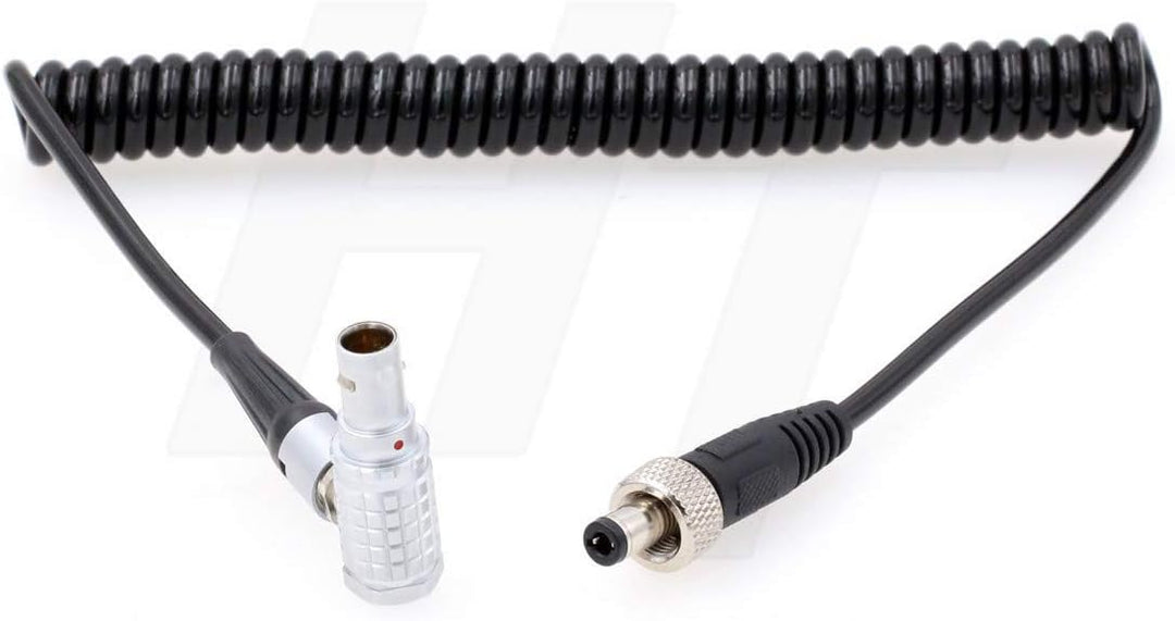 HangTon-Winkel 0B 2-polig zum Verriegeln des Gleichstromkabels für die ARRI Alexa-Kamera zum Atomos-