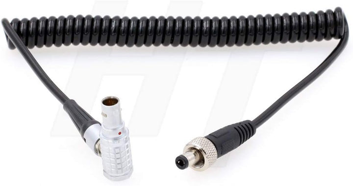 HangTon-Winkel 0B 2-polig zum Verriegeln des Gleichstromkabels für die ARRI Alexa-Kamera zum Atomos-