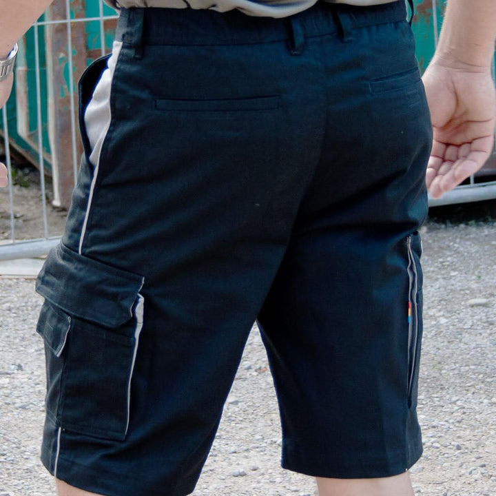 Carson Contrast Arbeitsshorts, 1 Stück, 52, schwarz/grau, CC709S.SG 52 Schwarz / Grau, 52 Schwarz /