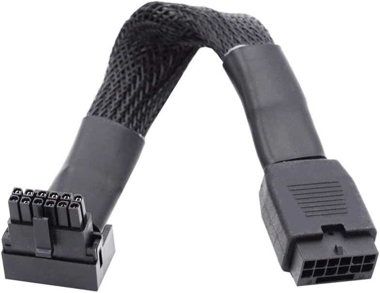 cablecc 12VHPWR ATX3.0 PCI-E 5.0 Power Modular Kabel Stecker zur weiblichen Verlängerung nach unten