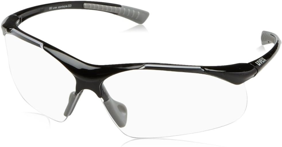 uvex Unisex – Erwachsene, sportstyle 223 Sportbrille Schwarz-Grau (black grey) Einheitsgrösse Sportb