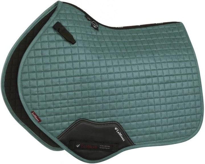 LeMieux Prosport Suede Gp Square Sattelpolster S/M Salbei-Veloursleder, quadratisch, S/M Salbei-Velo