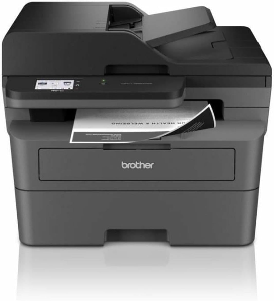 Brother MFC-L2860DWE 4-in-1-Multifunktions-Laserdrucker, 34 ppm, Duplexdruck, 6,8 cm Touchscreen-Far